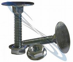 1.5" Zinc Plated Pontoon Deck Bolt