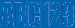 3" Lettering Kit-Blue Block