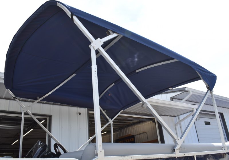 Sunbrella Pontoon Boat Bimini Top Complete Kit - 8.5' x 10'