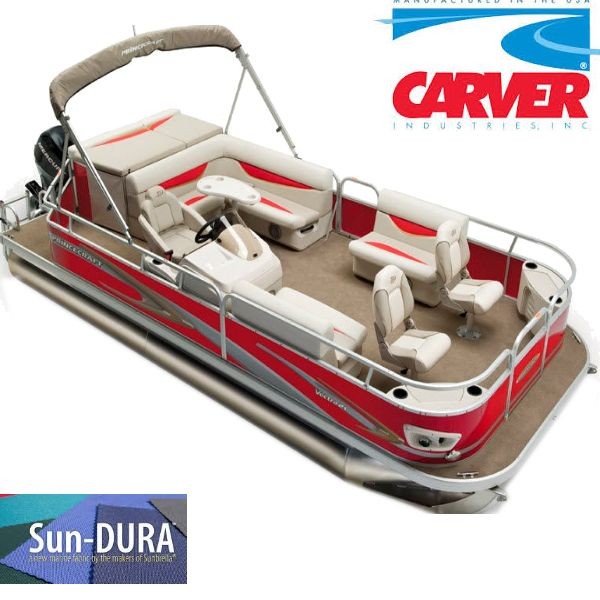 Carver Pontoon Boat Cover