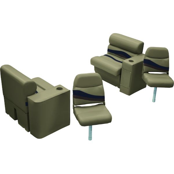 Fishing Pontoon Boat Seat Group