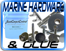 marine hardware and boat glue