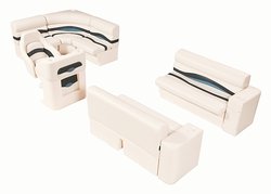Rear Entry Pontoon Interior