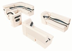 Luxury Rear Entry Pontoon Interior