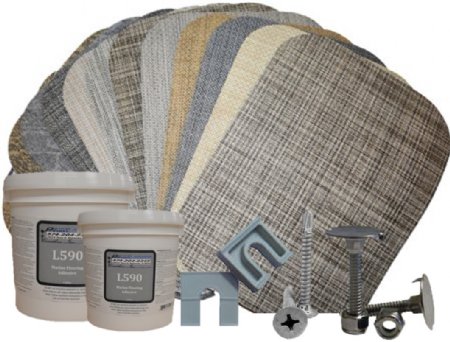 (30ft) 188mil Luxury Woven Vinyl Kit