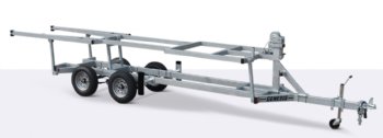 crank up pontoon trailers