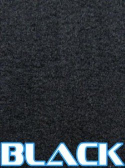 8'6" x 25' Black 16oz Carpet