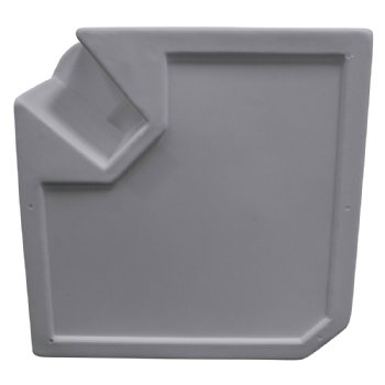 Radius 25" Pontoon Seat Corner Base