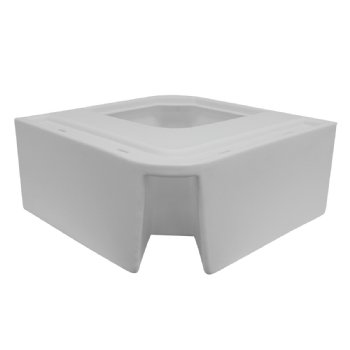 Radius 25" Pontoon Seat Corner Base