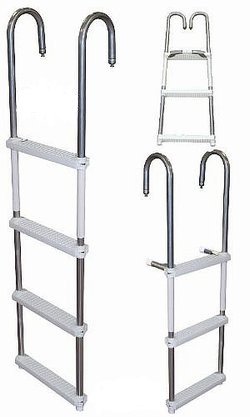 3 or 4 Step Pontoon Swim Ladder