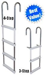 3 or 4 Step Pontoon Swim Ladder