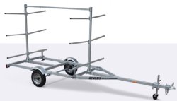 (18') 6 Canoe or 12 Kayak Trailer (1200lbs Capacity)