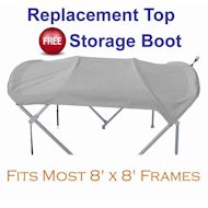 Replacement Pontoon Top & Storage Boot (8.5 x 8')