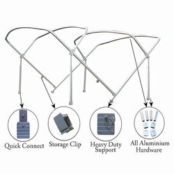 Pontoon Bimini Frame 8' 6" W x 10' L