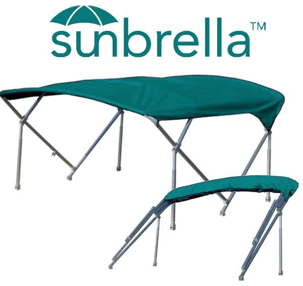 Sunbrella Pontoon Bimini Top Package 8 X 10