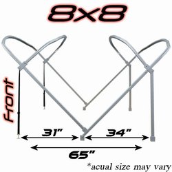 Pontoon Boat Bimini Frame Only