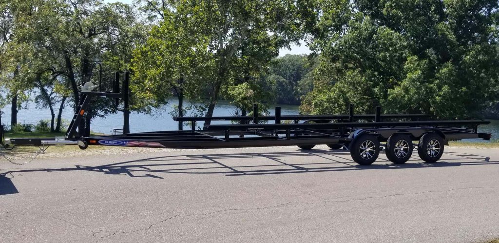 PT32-3HD Triple Axle Pontoon Boat Trailer with Brakes