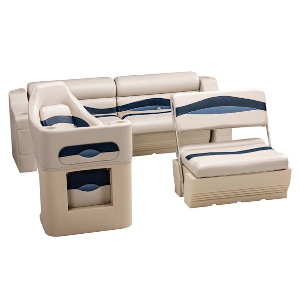 Traditional Pontoon Boat Furniture Set Ws14008