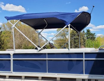 Sunbrella 8x10 Blue Bimini Kit