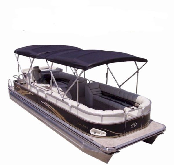 Pontoon Bimini Twin Top Complete Kit (8' X 17')