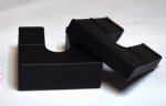 Black Pontoon Fence Riser Kit