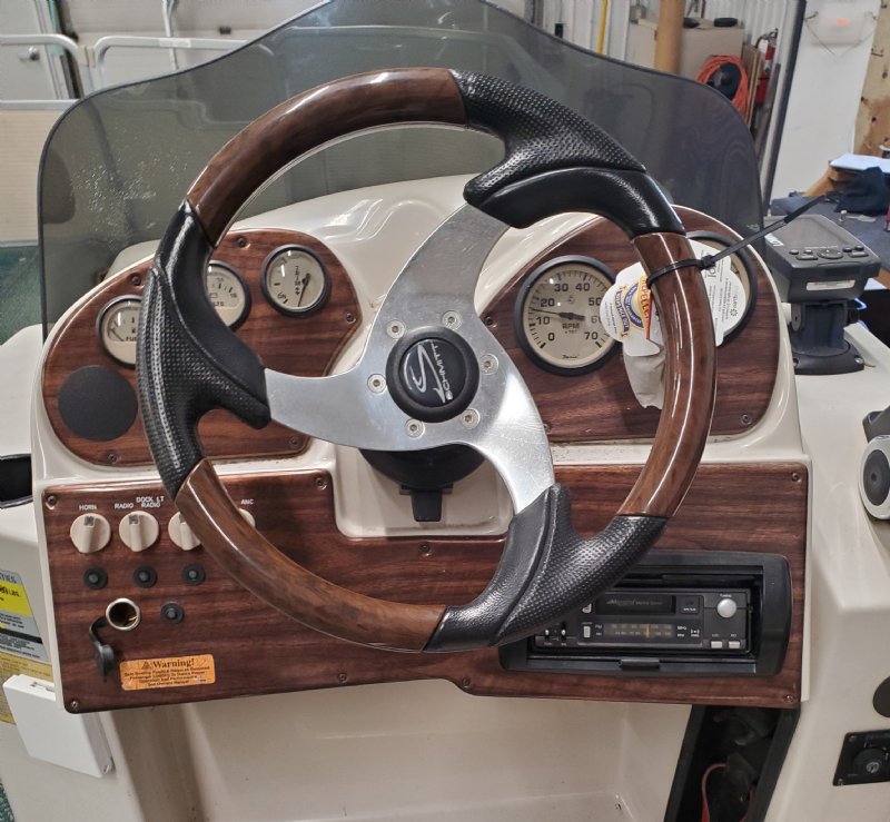 Non-Directional Boat Steering Wheel 