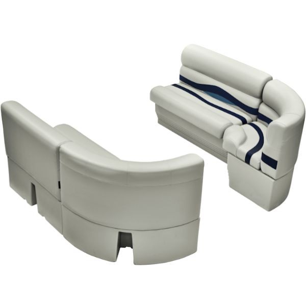 Bow Radius Pontoon Boat Seats Front Group Ws14031