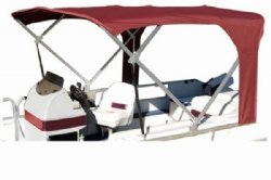 Buggy Style Pontoon Bimini Top (8' x 8' x 1-1/4")
