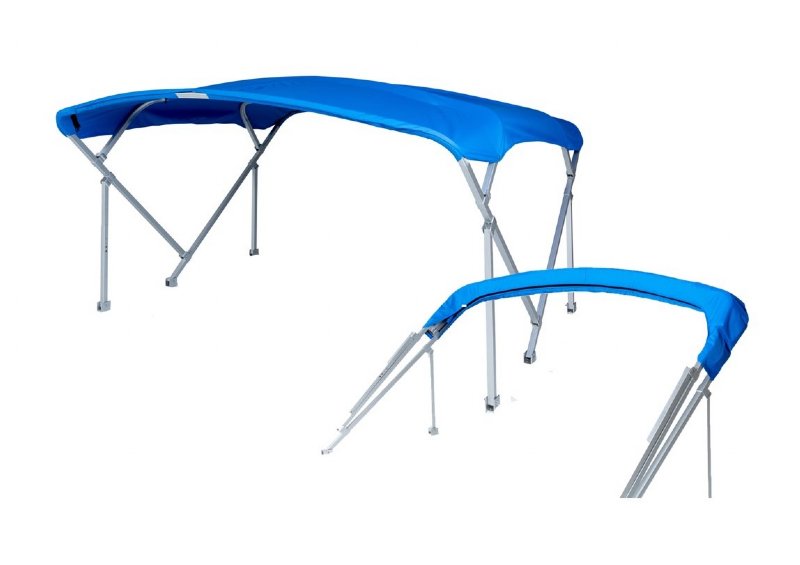 RestorePontoon Sunbrella 8'x10' Bimini Top Complete Kit