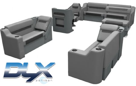 DLX Pontoon Seat Groups