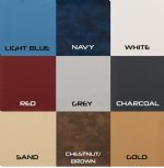 Pontoon Boat Seat Vinyl - Matching Deluxe Marine Vinyl