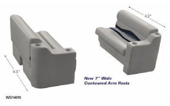 Pontoon Boat Seat Group (WS14010) 43"