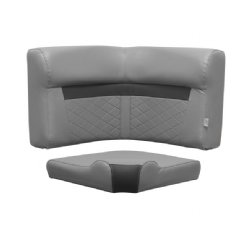 DLX 25" Pontoon Corner Replacement Cushion