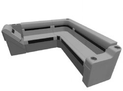 DLX Large Rear L Seating Package 2