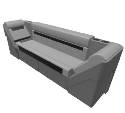 DLX  Pontoon - Rear Couch Package 1 (89")