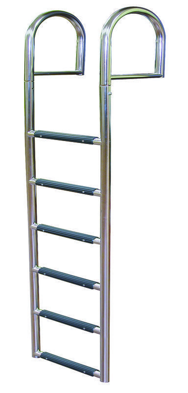 DMY 6-Step Stainless Steel Stationary Dock Ladder