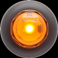 3/4" yellow fender marker light