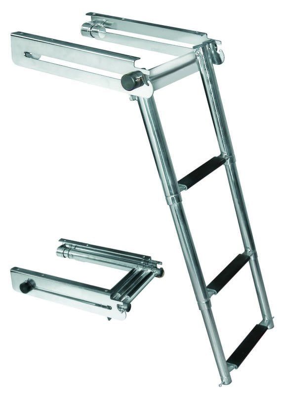 FGB 3-Step Telescoping Platform Ladder