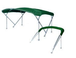 Pontoon Boat Bimini Top Kit -  (8'6" x 8' x 1-1/4") 