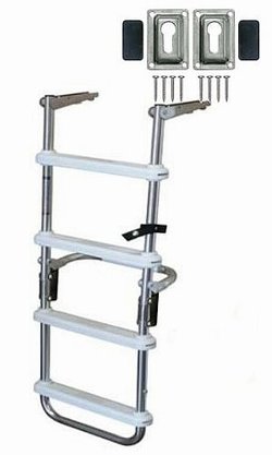 4 Step Folding Deck Ladder