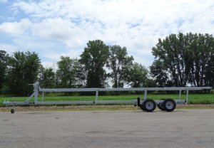 Center Lift Pontoon Trailers