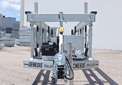 genesis pontoon lift trailer