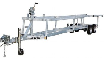 crank up pontoon trailer