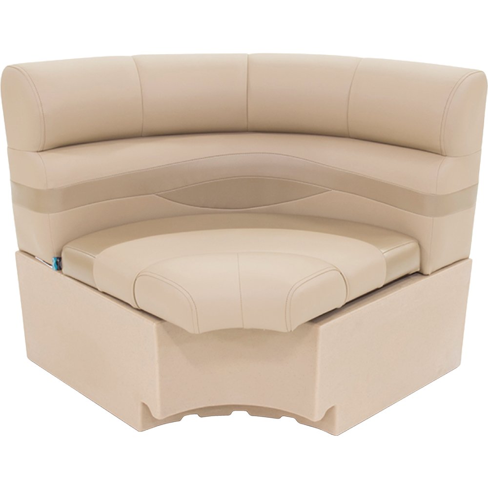 Bow Radius Corner Pontoon Boat Seats