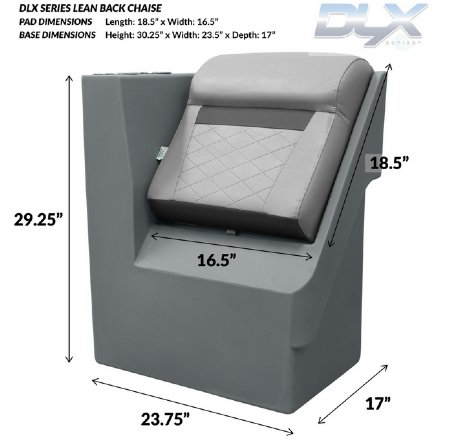 luxury pontoon lounge seat