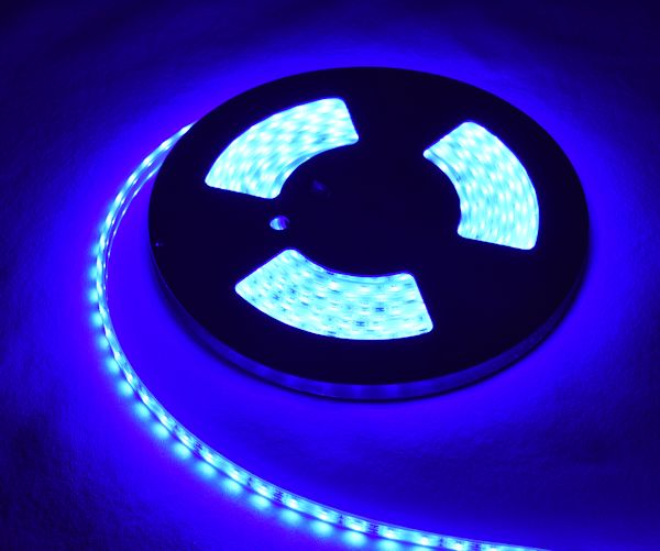 Blue LED Boat Light Strip – 16FT Waterproof Deck Lighting Kit For Pontoon & Marine