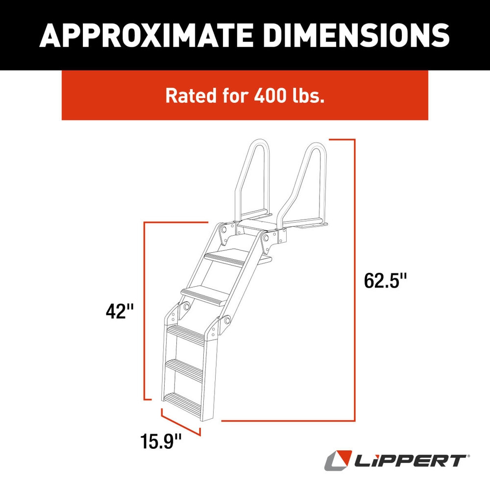 Lippert Boat Ladder Dimensions