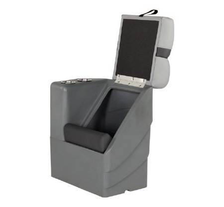 pontoon boat lean back