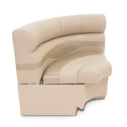 Bow Radius Corner Pontoon Boat Seats