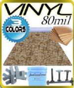 80mil Vinyl Flooring Pontoon Deck Kits